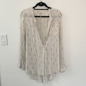 Free People Boho Tunic Top